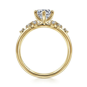 Gabriel & Co. "Reena" Diamond Engagement Ring