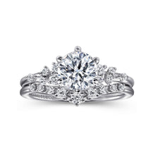 Load image into Gallery viewer, Gabriel &amp; Co. &quot;Reena&quot; Diamond Engagement Ring
