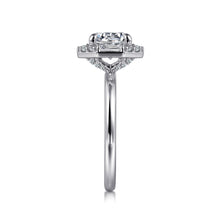 Load image into Gallery viewer, Gabriel &amp; Co. Seina Octagonal Baguette Halo Diamond Engagement Ring
