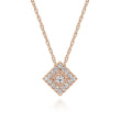 Load image into Gallery viewer, Gabriel &amp; Co. Victorian Style Diamond Square Pendant
