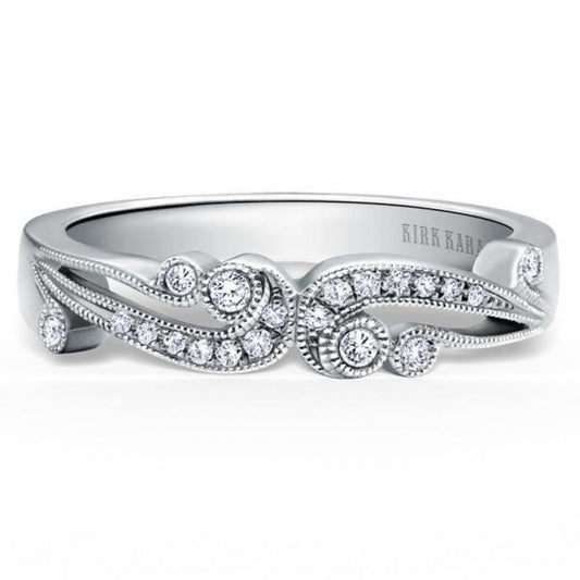 Kirk Kara "Angelique" Diamond Wedding Band