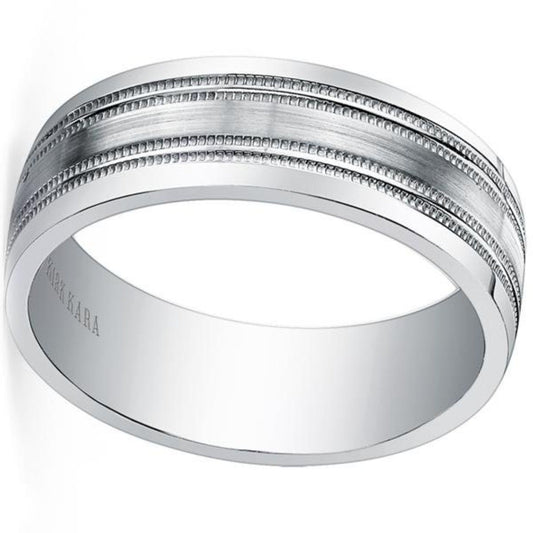 Kirk Kara Artin 7mm Comfort-Fit Men's Wedding Band