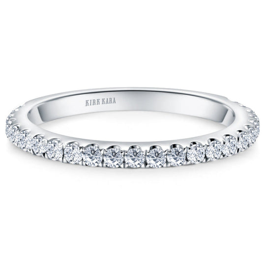 Kirk Kara "Carmella" Prong Set Diamond Wedding Band