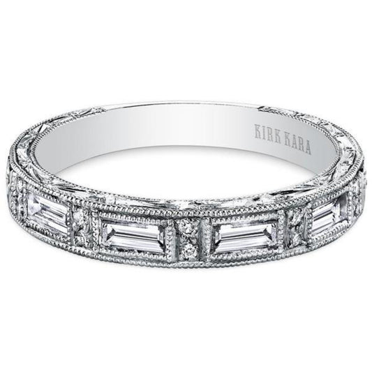 Kirk Kara Charlotte Diamond Baguette Wedding Band