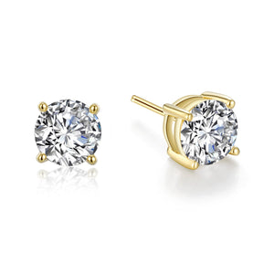 Lafonn 4.00 Carat Simulated Diamond Round Stud Earrings