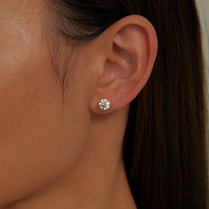 Lafonn 4.00 Carat Simulated Diamond Round Stud Earrings