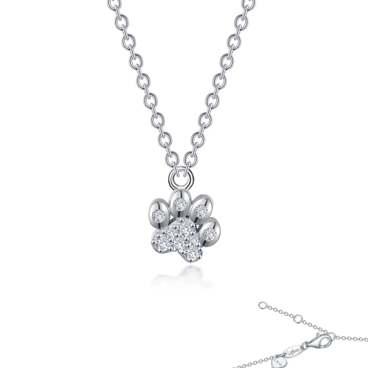 Lafonn Precious Paw Necklace - LV014CLP20 | Ben Garelick