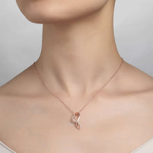 Load image into Gallery viewer, Lafonn Simulated Diamond Infinity Heart Pendant Necklace
