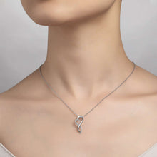 Load image into Gallery viewer, Lafonn Simulated Diamond Infinity Heart Pendant Necklace
