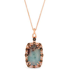 Load image into Gallery viewer, Le Vian 6 Carat Aquaprase Chocolate &amp; Vanilla Diamond Pendant
