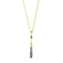 Load image into Gallery viewer, Le Vian Graduating Vanilla &amp; Chocolate Diamond Ombre Pendant
