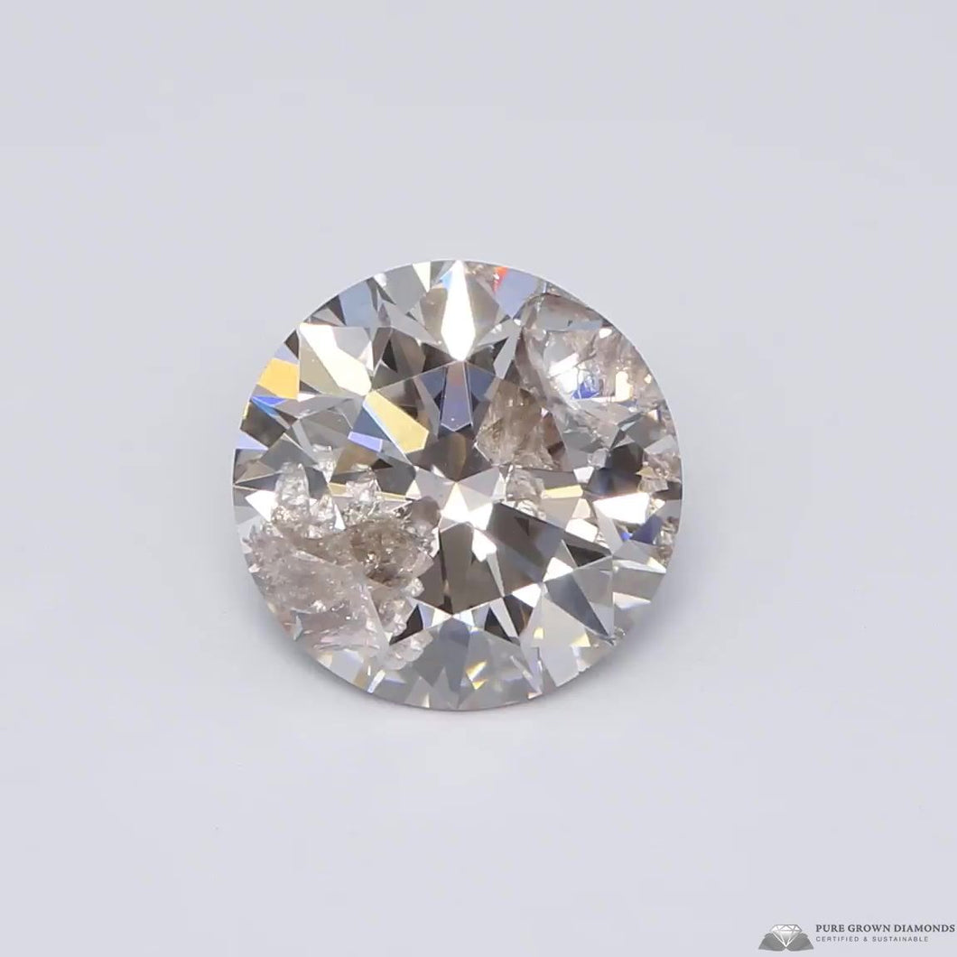 LG_175587877 - 1.11 ct round IGI certified Loose diamond, K color | I1 clarity | EX cut