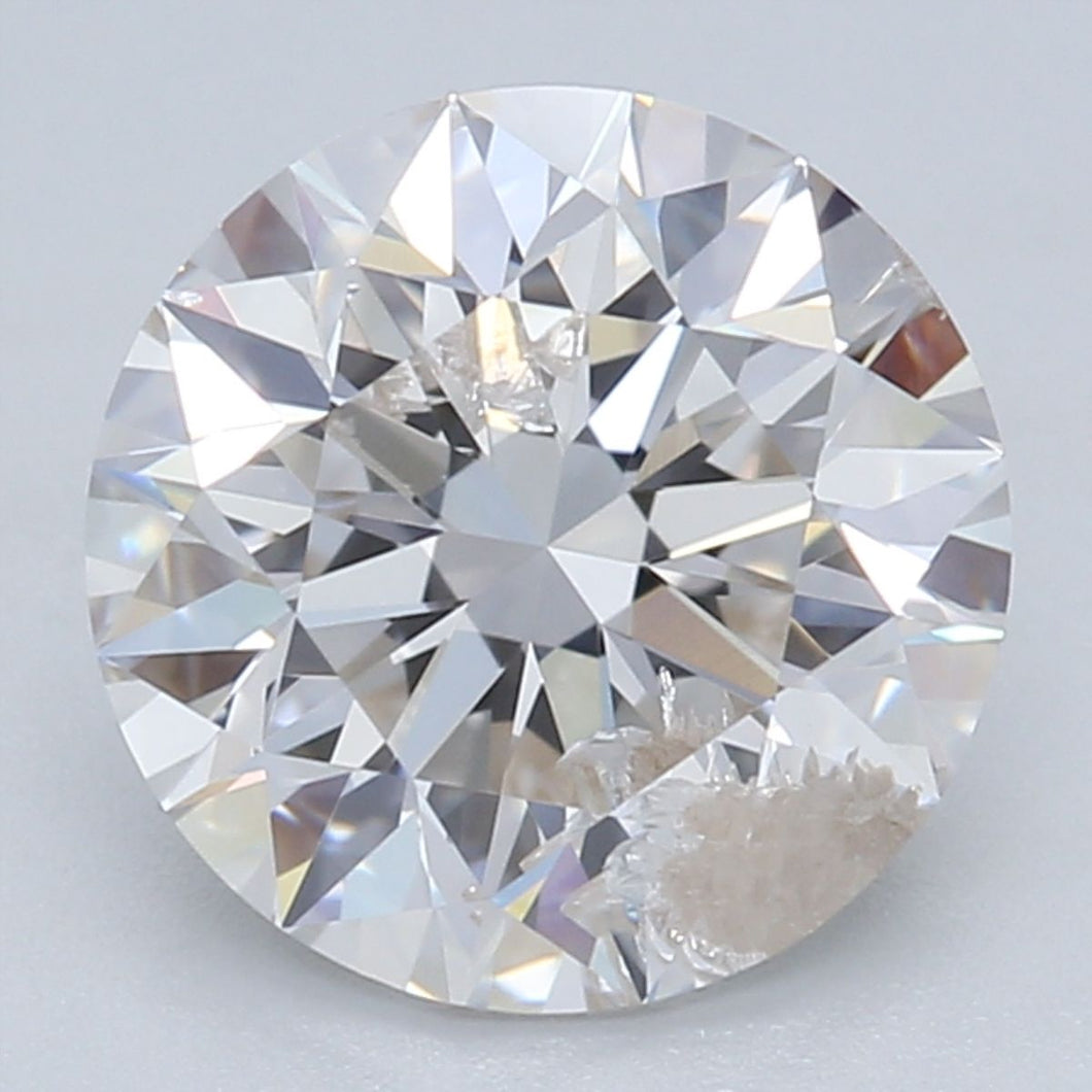 LG371991672- 1.51 ct round IGI certified Loose diamond, J color | I1 clarity | VG cut