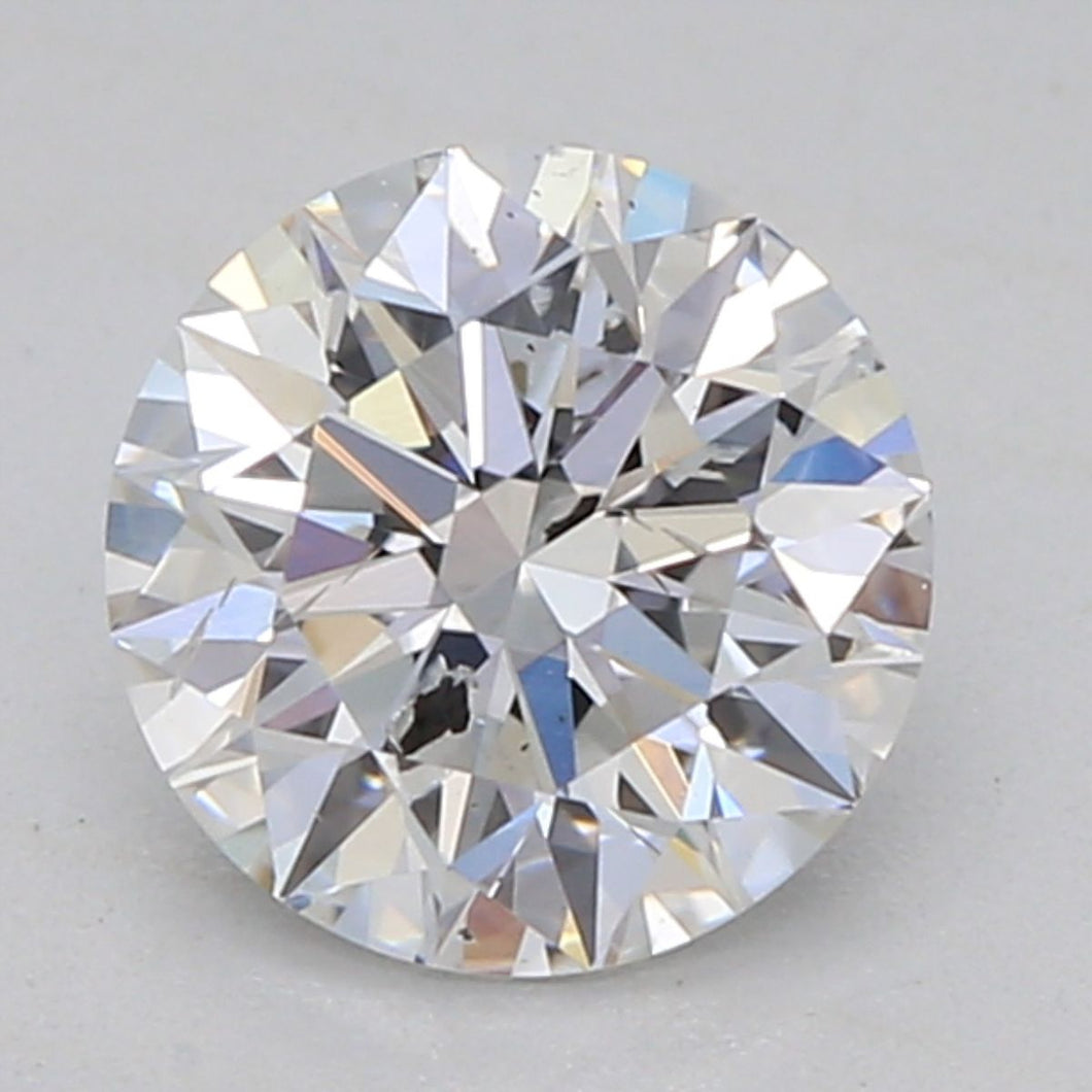 LG389918323 - 0.60 ct round IGI certified Loose diamond, F color | I1 clarity | EX cut