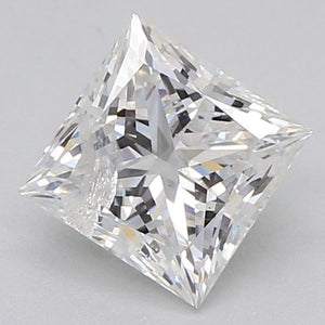 LG497174495- 0.59 ct princess IGI certified Loose diamond, F color | I2 clarity