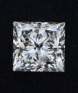 LG526274907- 2.00 ct princess IGI certified Loose diamond, I color | VS2 clarity