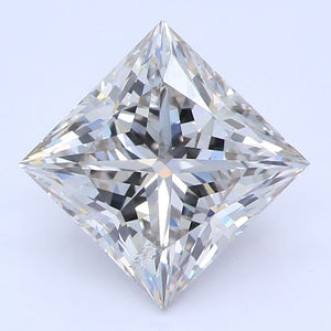 LG530224786- 1.64 ct princess IGI certified Loose diamond, I color | SI1 clarity