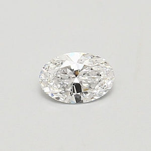 LG595399283- 0.32 ct oval IGI certified Loose diamond, D color | SI2 clarity