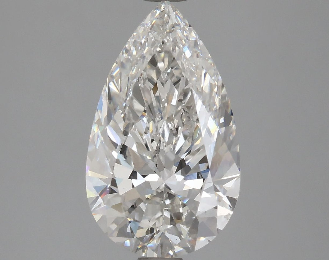 LG610348445- 3.10 ct pear IGI certified Loose diamond, F color | VS2 clarity