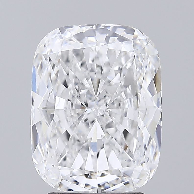 LG614323223- 3.43 ct cushion brilliant IGI certified Loose diamond, E color | SI1 clarity