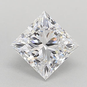 LG619443261- 0.92 ct princess IGI certified Loose diamond, D color | VVS1 clarity