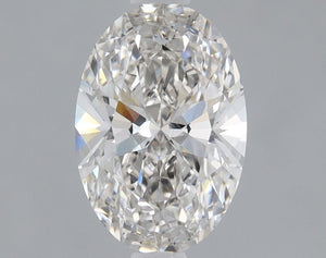 LG620418984- 1.10 ct oval IGI certified Loose diamond, H color | VS2 clarity