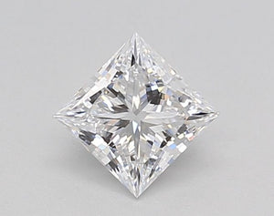 LG621448070- 0.50 ct princess IGI certified Loose diamond, D color | VS1 clarity