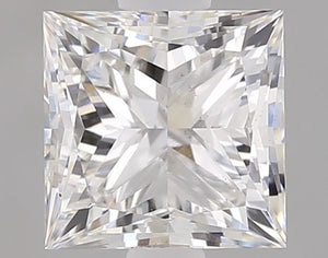 LG621485690- 1.00 ct princess IGI certified Loose diamond, F color | VS2 clarity