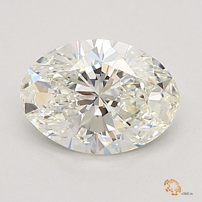 LG623420859- 0.52 ct oval IGI certified Loose diamond, H color | VVS2 clarity