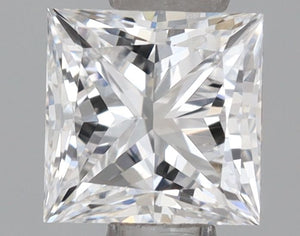 LG626454586- 0.55 ct princess IGI certified Loose diamond, D color | VVS2 clarity