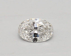 LG628484216 - 0.30 ct oval IGI certified Loose diamond, F color | SI2 clarity