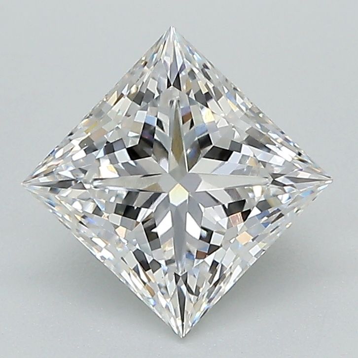 LG630453489 - 1.60 ct princess IGI certified Loose diamond, E color | VVS2 clarity