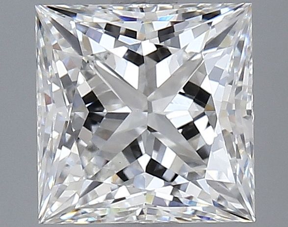 LG633407638 - 2.26 ct princess IGI certified Loose diamond, E color | VVS2 clarity