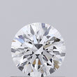 Load image into Gallery viewer, LG633420610 - 0.53 ct round IGI certified Loose diamond, D color | IF clarity | EX cut
