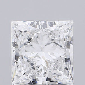 LG634434143 - 3.00 ct princess IGI certified Loose diamond, D color | VVS2 clarity