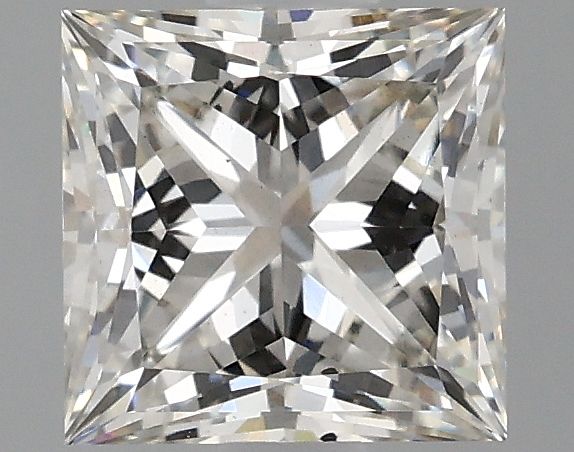 LG635481022 - 1.76 ct princess IGI certified Loose diamond, H color | VS2 clarity