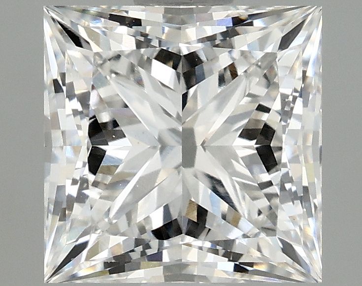 LG635491993 - 2.11 ct princess IGI certified Loose diamond, E color | VVS2 clarity