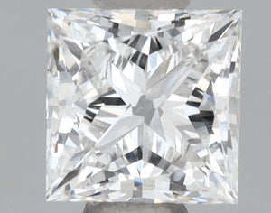 LG637444998 - 0.51 ct princess IGI certified Loose diamond, E color | VS1 clarity