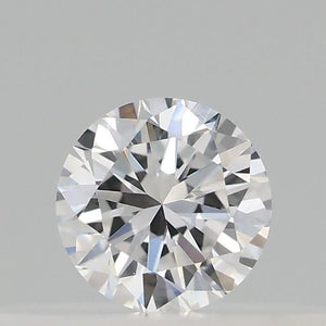 LG639435213 - 0.12 ct round IGI certified Loose diamond, D color | VVS2 clarity | EX cut