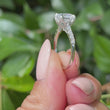 Load and play video in Gallery viewer, Ben Garelick Astra Galactic Head Round Diamond Engagement Ring
