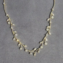 Load and play video in Gallery viewer, Simon G. Vintage Style Diamond Vine Necklace
