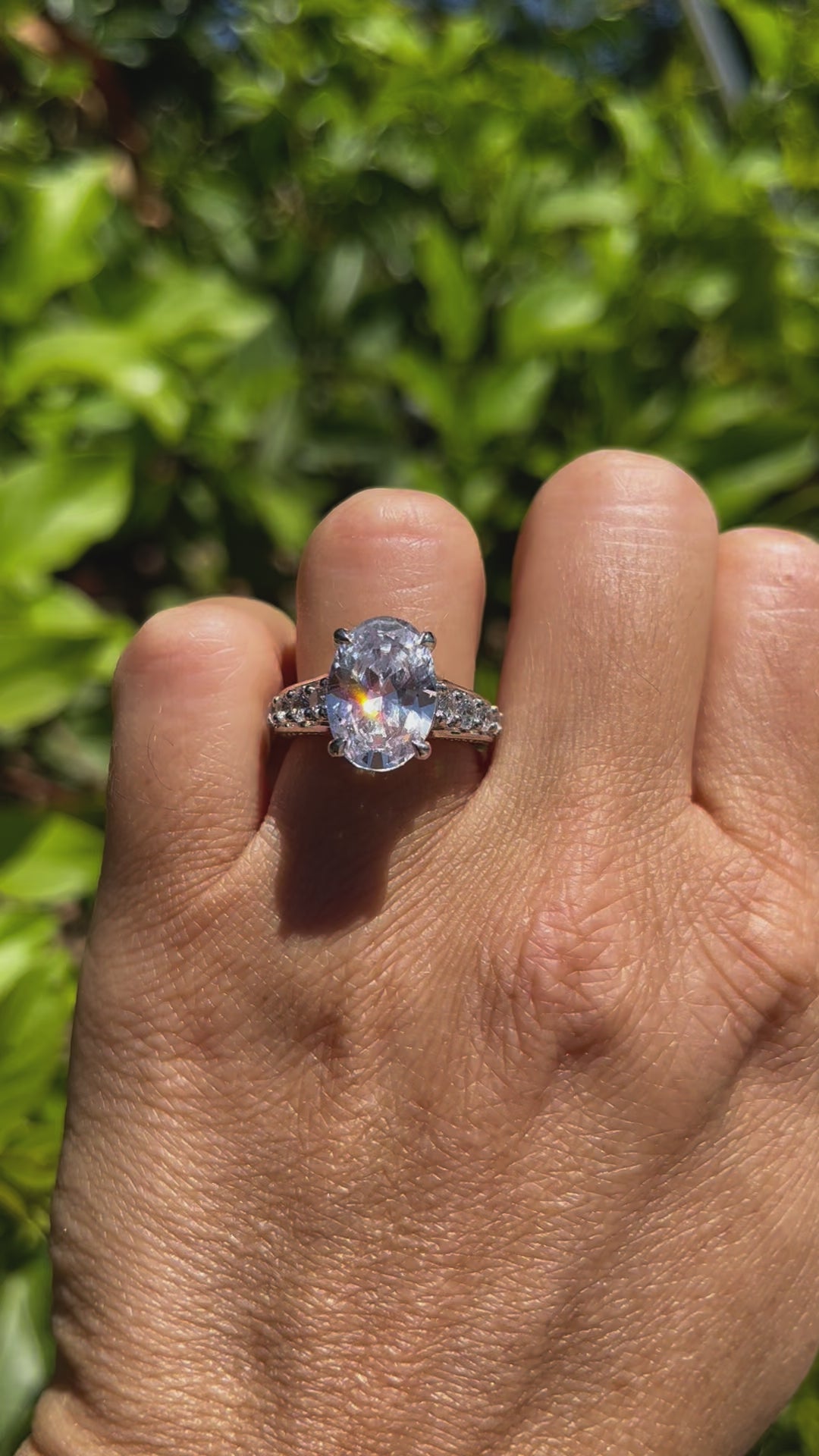 Ben Garelick 5 Carat Oval Ellipse Diamond Engagement Ring Large Oval