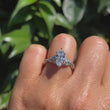 Load and play video in Gallery viewer, Ben Garelick Bellatrix Marquise Diamond Crown Engagement Ring
