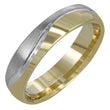 Load image into Gallery viewer, Simon G. &quot;Brushed&quot; Two-Tone Men&#39;s Wedding Band
