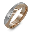 Load image into Gallery viewer, Simon G. &quot;Brushed&quot; Two-Tone Men&#39;s Wedding Band
