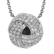 Load image into Gallery viewer, Simon G. Diamond Knot Pendant
