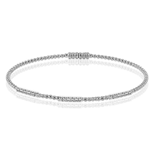 Simon G. Diamond Pave Bangle Bracelet