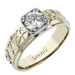 Load image into Gallery viewer, Simon G. &quot;Greenwich&quot; Contemporary Double Prong Diamond Engagement Ring
