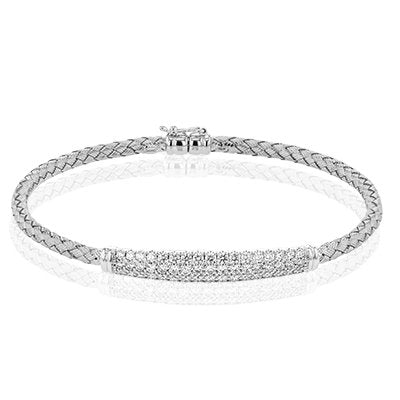 Simon G. Pave Bar Diamond Bracelet