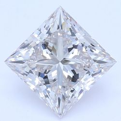 0.75 ct princess IGI certified Loose diamond, I color | VS1 clarity